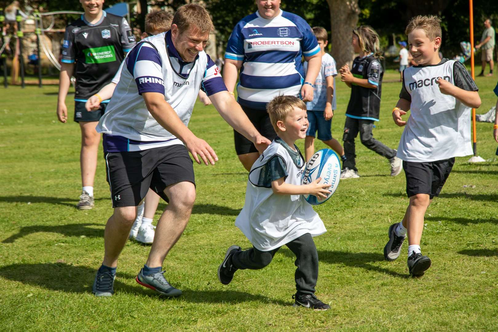 Banff Rugby Club's community fun day will take place in August. Picture: Annie Rees