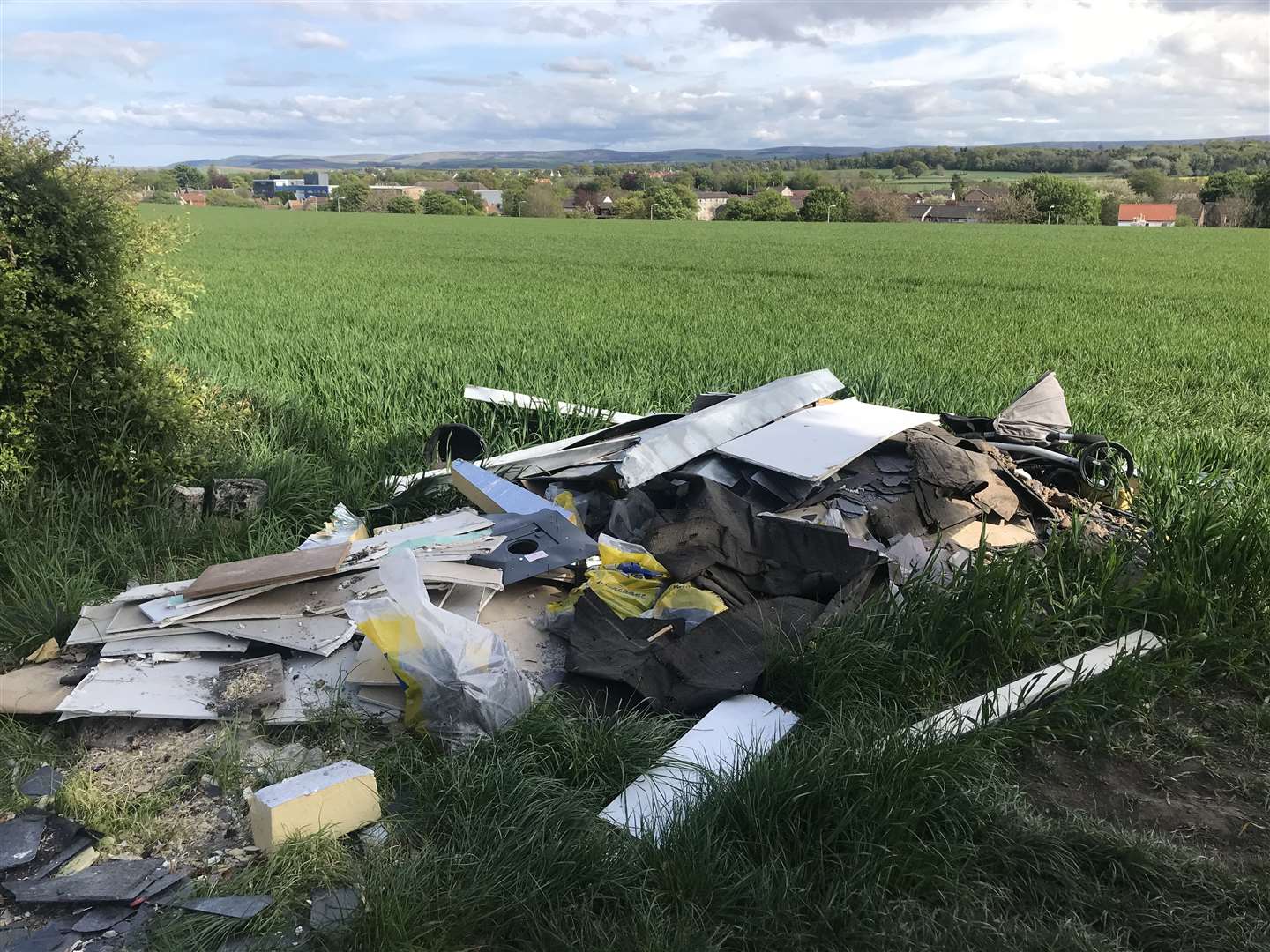 Fly-tipping causes many problems in rural areas.