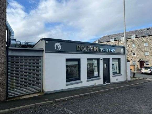 Dolphin Fish and Chips in Macduff has been put up for sale.