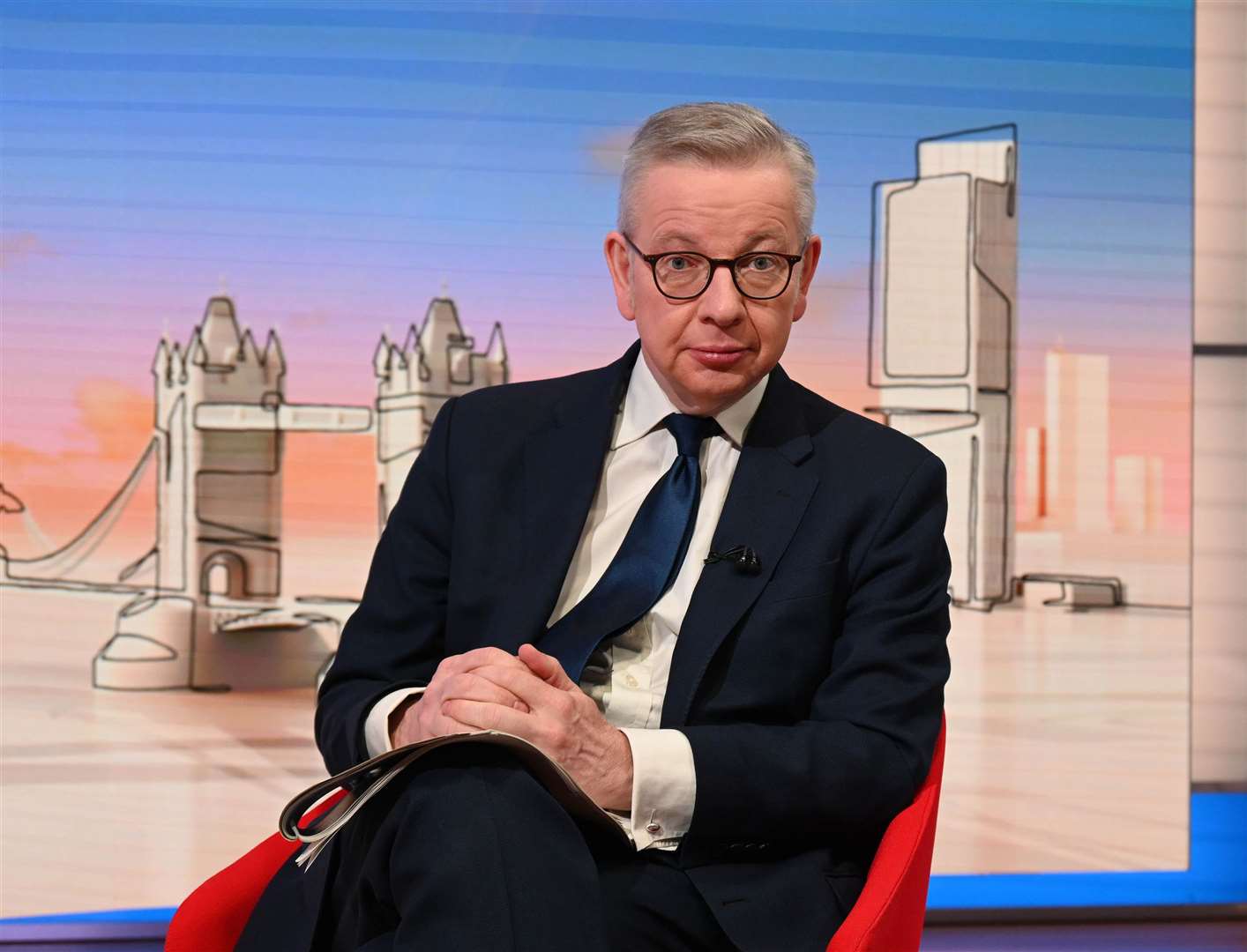 Levelling Up Secretary Michael Gove defended MPs taking on work outside of Parliament (Jeff Overs/BBC/PA)