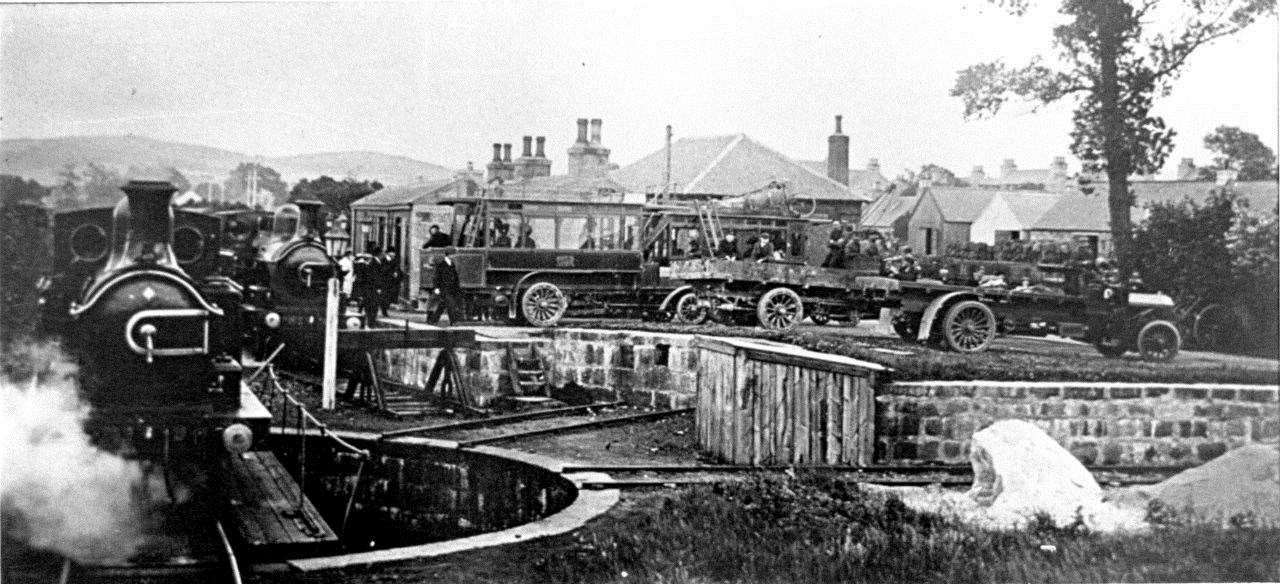 Alford Station back in 1910