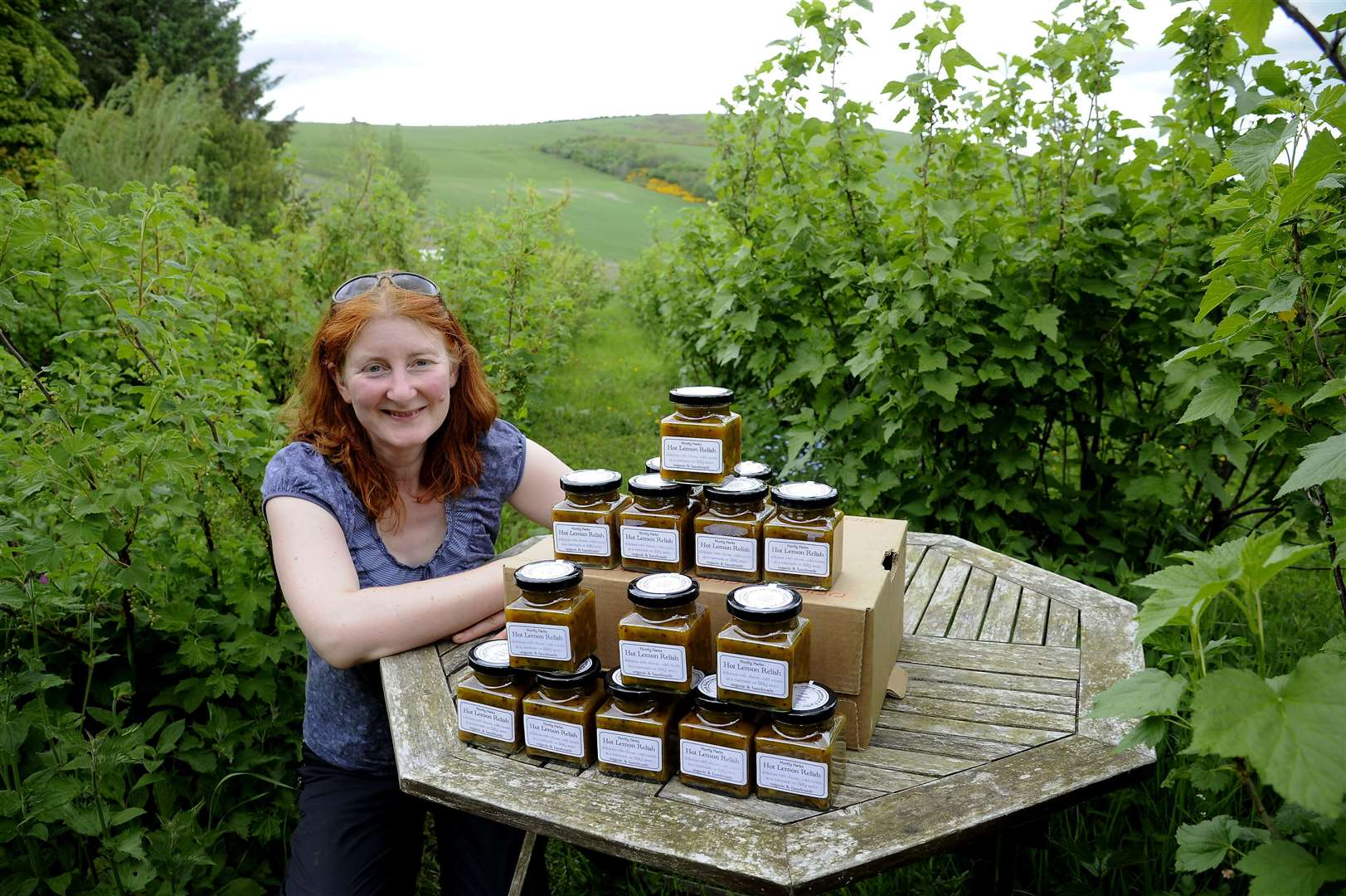 Huntly Herbs have won a national competition with their lemon relish...Picture: Becky Saunderson..