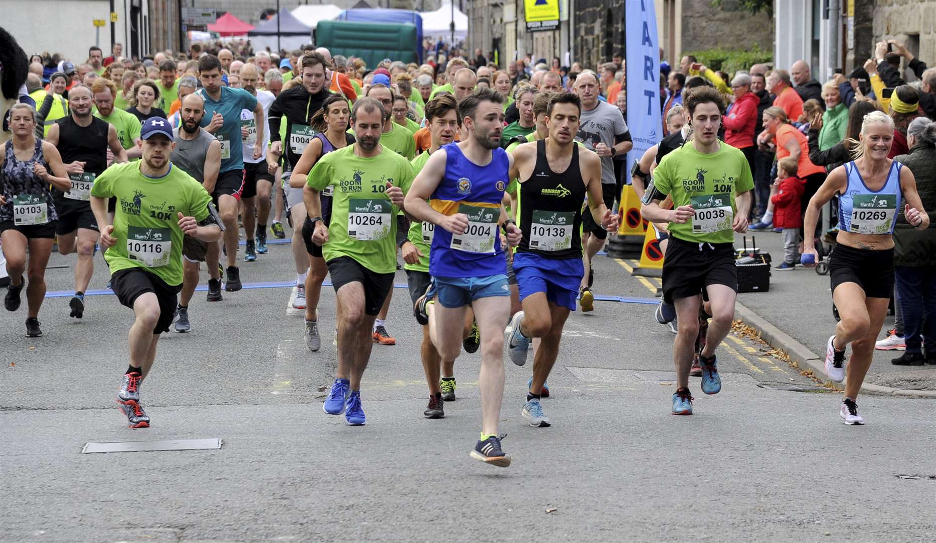 The start of the 10k Room to Run in 2019 - ticket for the 2020 events are selling fast.