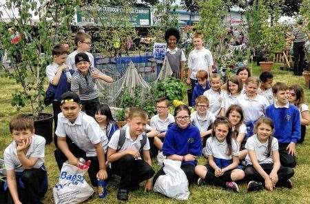 Pocket Garden Competition, Keep Scotland Beautiful, Gardening Scotland, Macduff Primary School