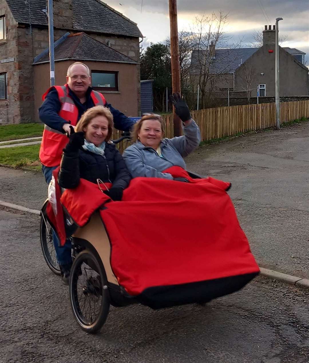 The Trishaw is coming to Inverurie