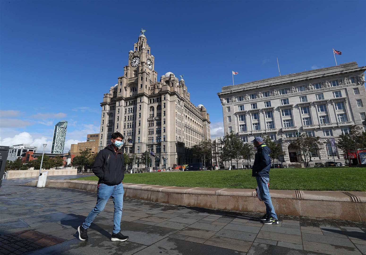 Liverpool was one of a host of areas to enter into a local lockdown on Saturday (Peter Byrne/PA)