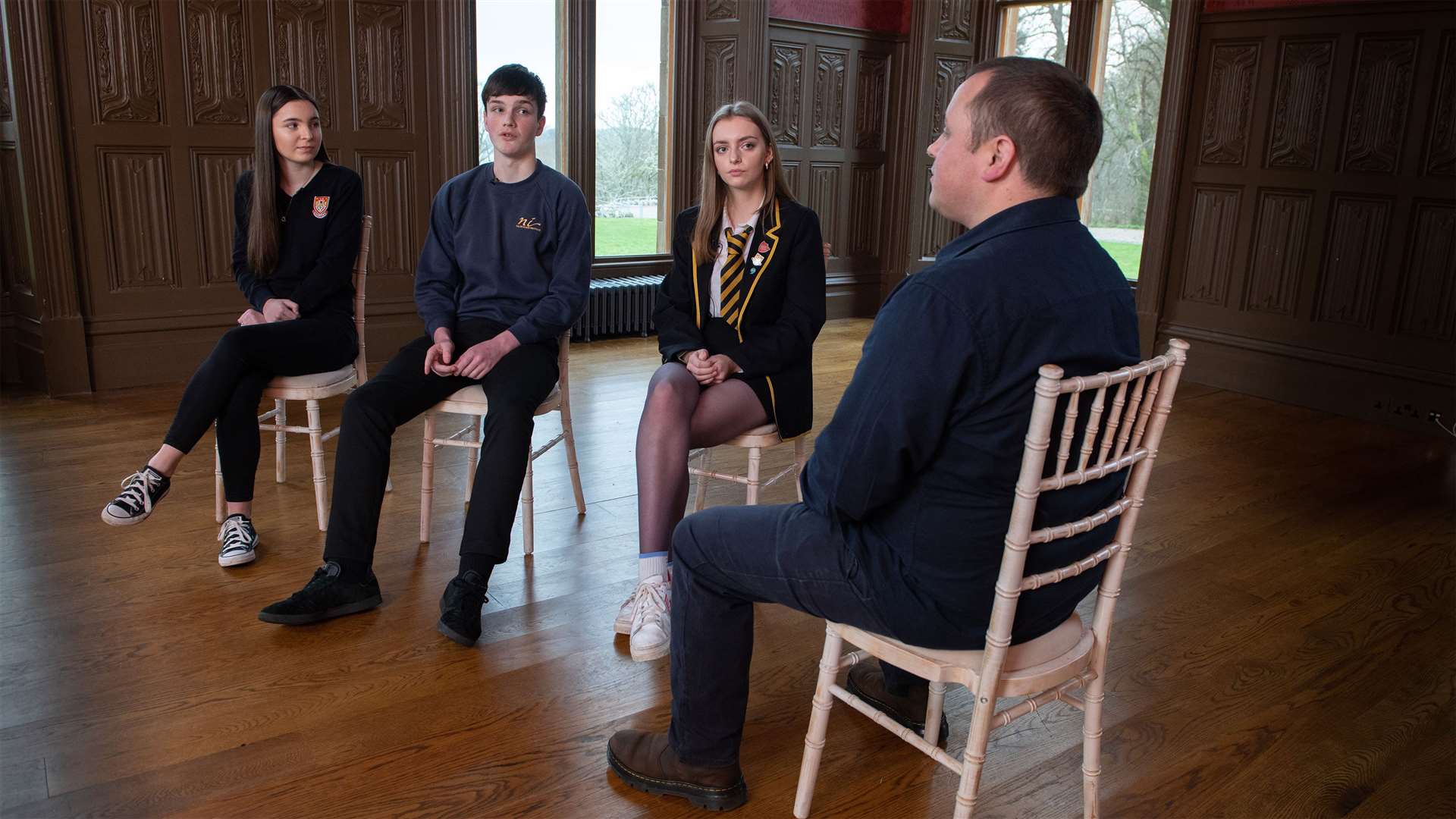 Ruairidh Maciver speaks to current pupils to get their thoughts on the issues surround the beginnings of the school.