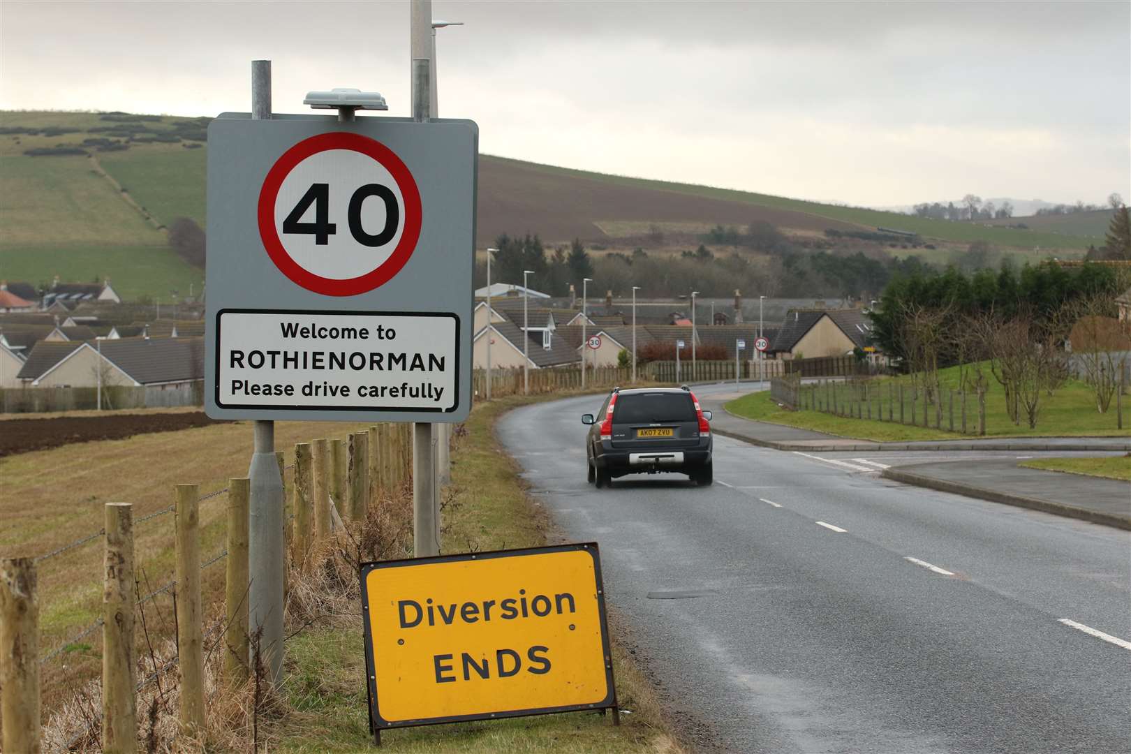 Councillors have approved a move to reduce speed limits throughout Rothienorman.