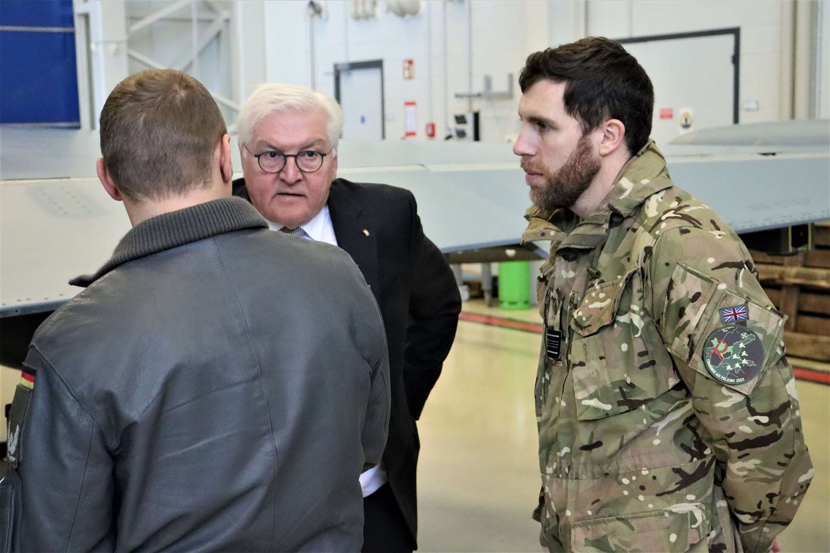 Talk to RAF Lossiemouth and Luftwaffe personnel.  Photo: Bundeswehr