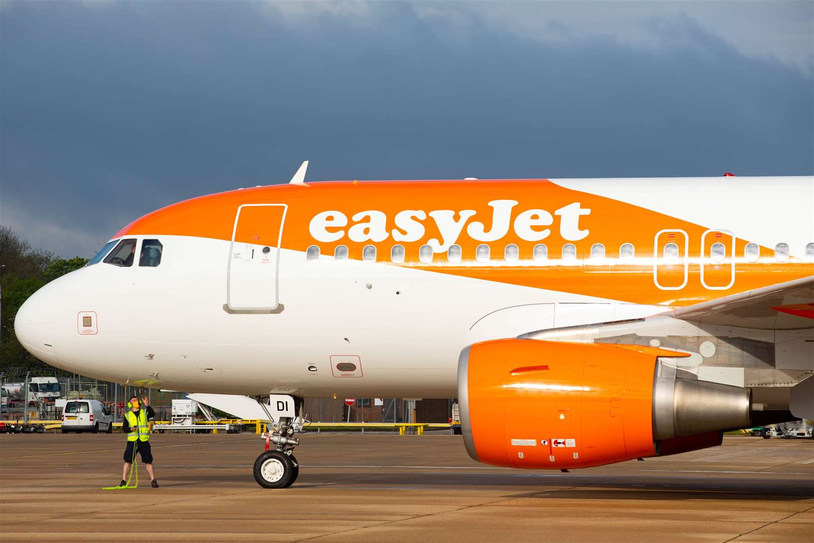 EasyJet has been affected the war in Gaza (David Parry/PA)