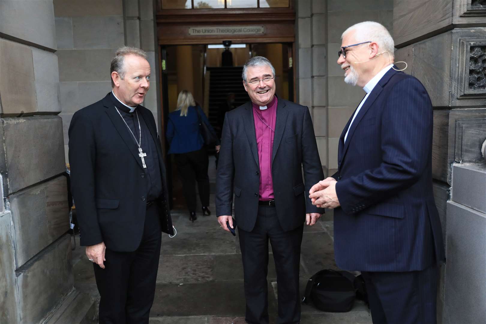 Archbishop Eamon Martin, Archbishop John McDowell and the Rev David Bruce attended (PA)