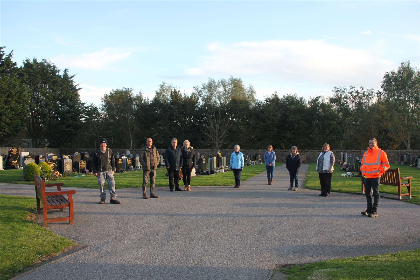 Friends Of Ellon Cemetery. Picture: Kirsty Brown