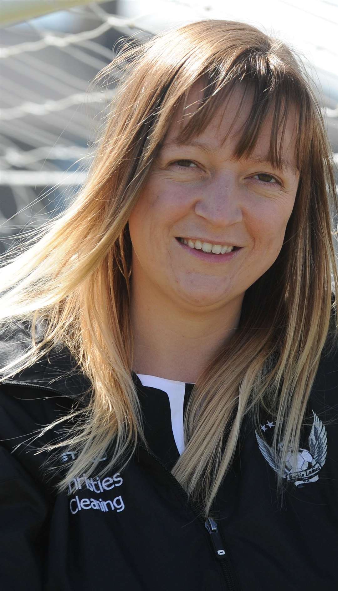 Buckie Ladies manager Mel Smith.