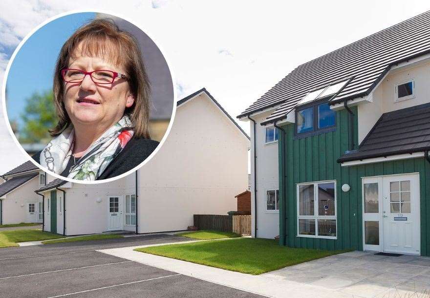 Buckie councillor Sonya Warren (inset) is urging Moray Council to make greater use of its council house buy back powers.