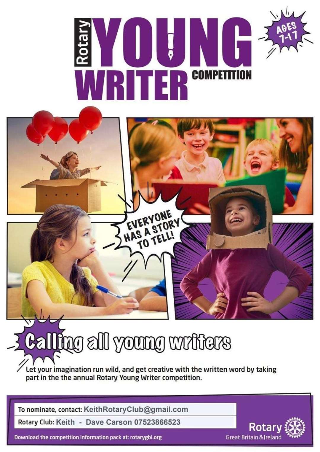 The young writer's competition.