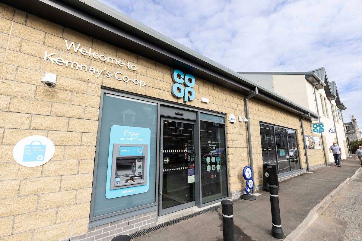 The new Co-op store in Kemnay.