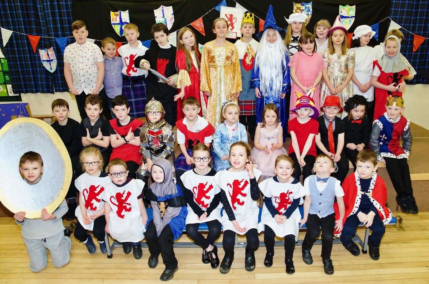 Tipperty School performed Oh What A Knight! Picture: Phil Harman
