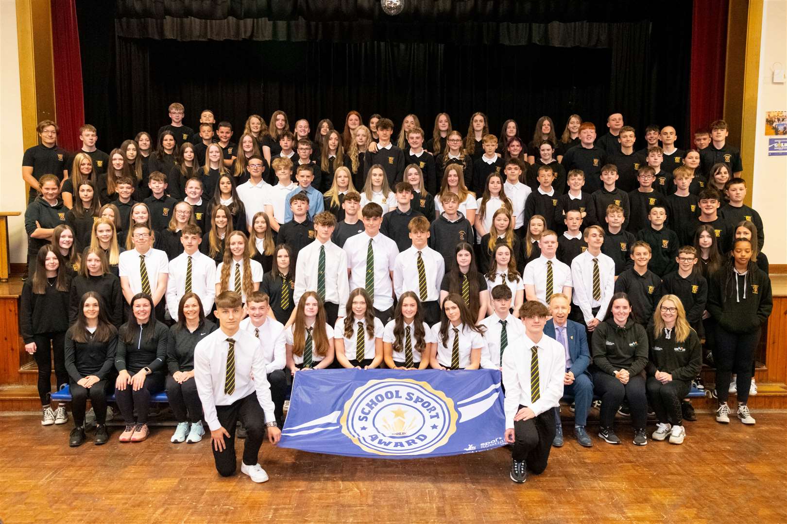 The Gordon Schools Sport Award.The Gordon Schools Award Winners 2024.Picture: Beth Taylor