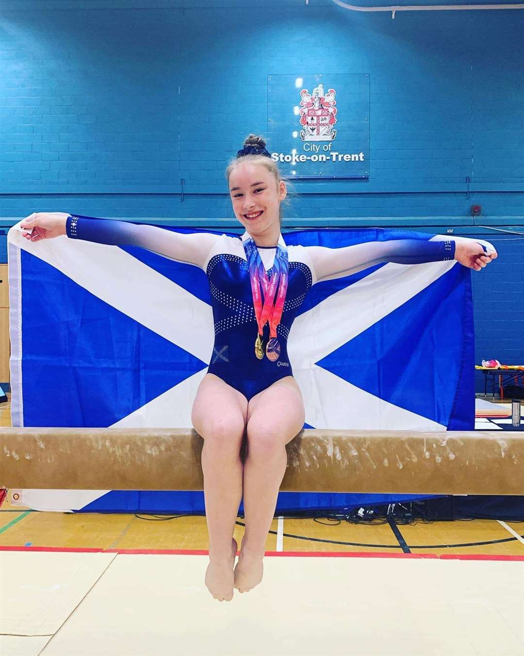 Thea Klopper was crowned the British National Grade 2 Champion and helped the Scottish team win bronze.