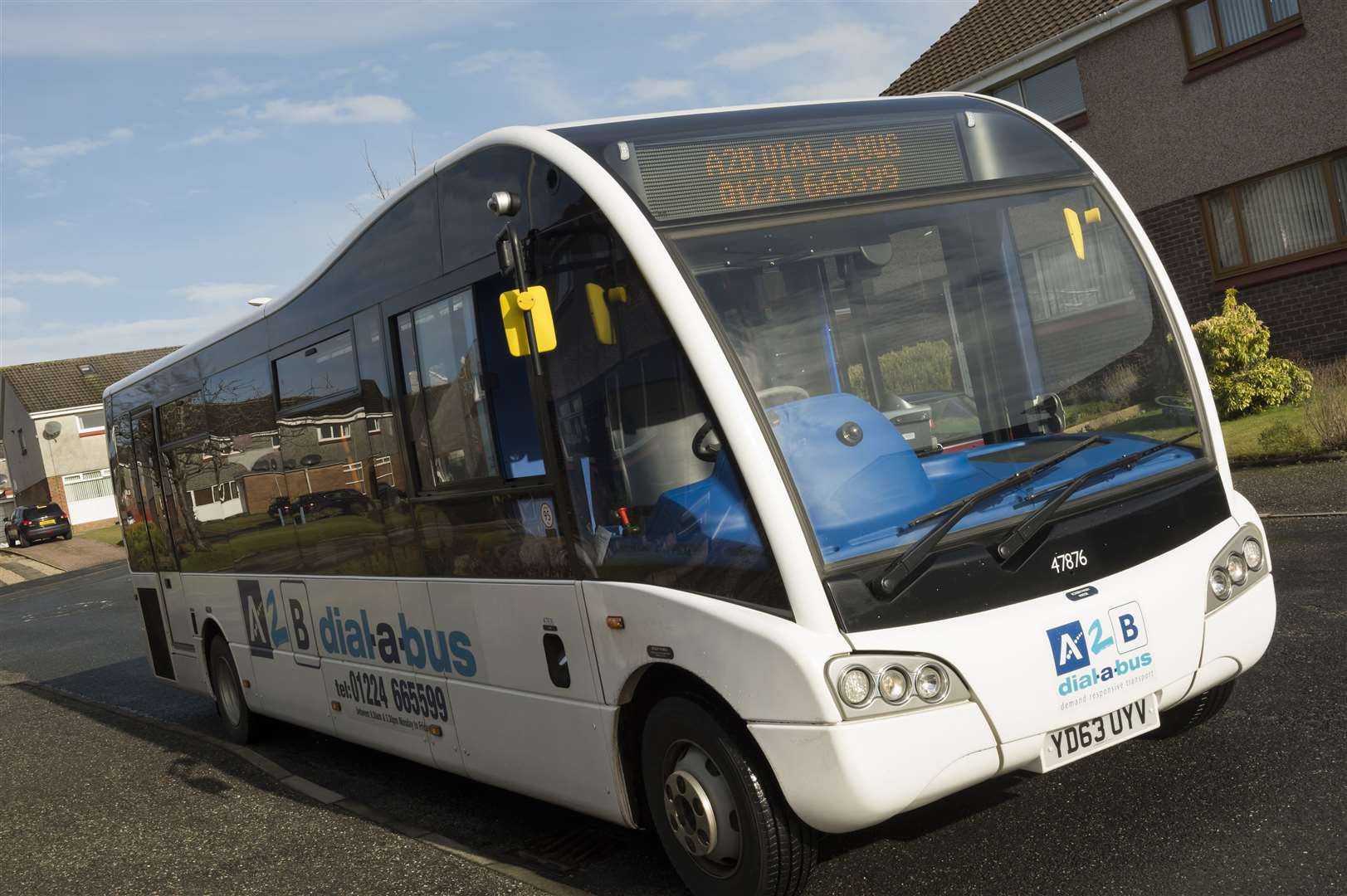 Funding has been agreed for the Dial-a-bus service