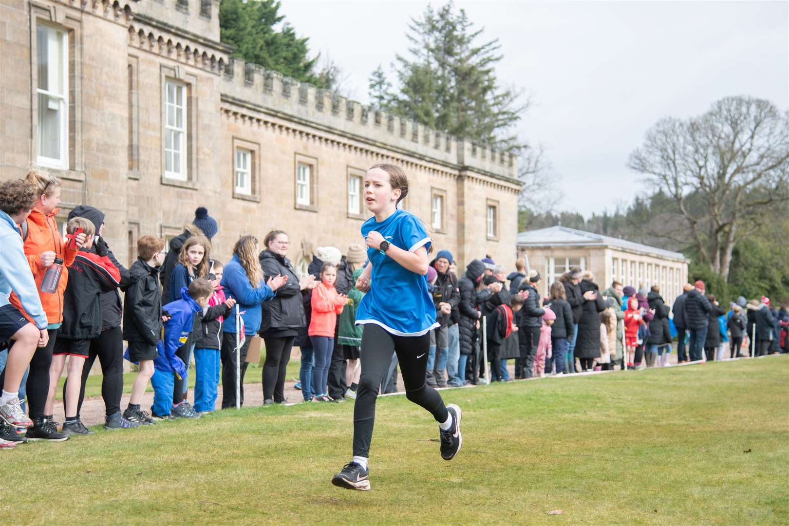 EL_PR Cross Country 2024 38Fourth in the Primary 6/7 Girls race was Bishopmill Primary school pupil Isabella Mackman. Active Schools Primary Cross Country 2024, held at Gordon Castle, Fochabers. Picture: Daniel Forsyth.