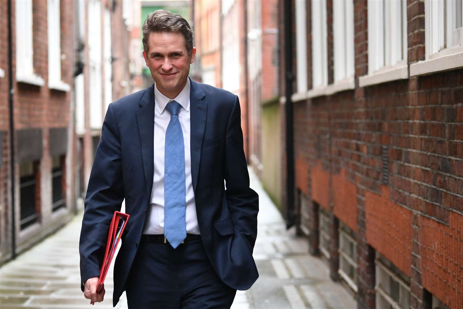 Former defence secretary Sir Gavin Williamson turned down the opportunity to take discussions further, Led By Donkeys said (Stefan Rousseau/PA)