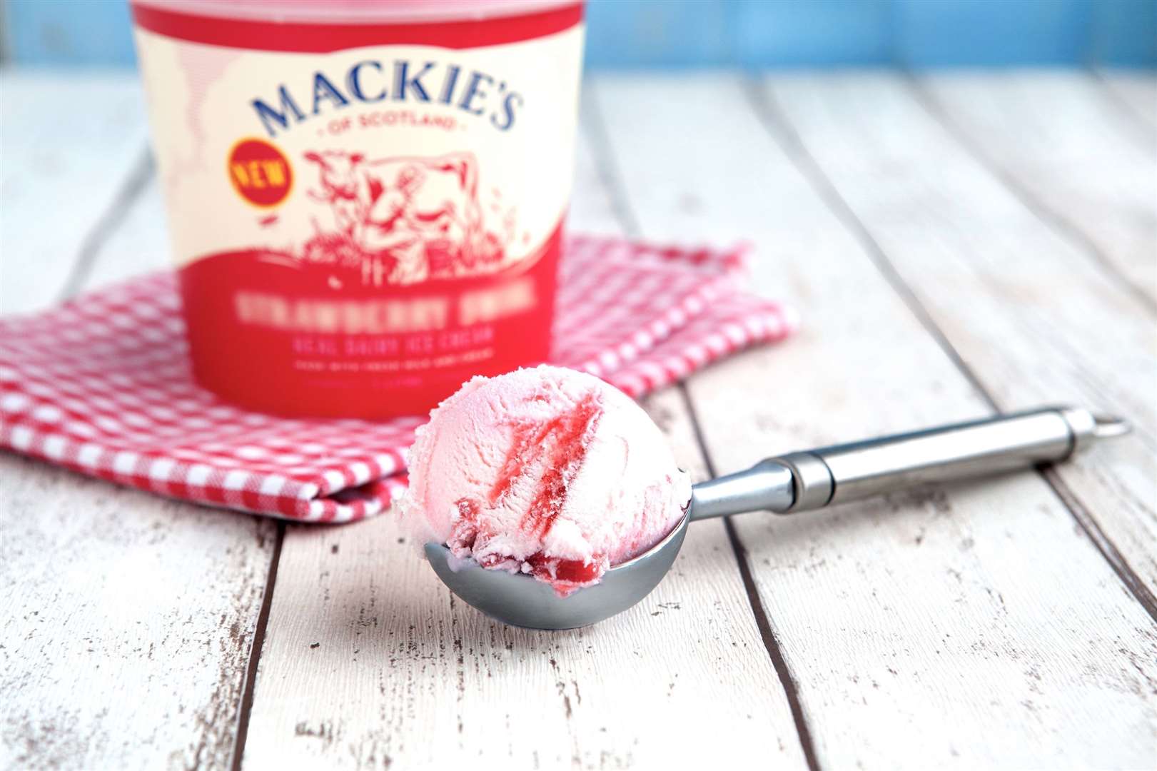 Best new product (large business) was Mackie’s of Scotland's Strawberry Swirl.