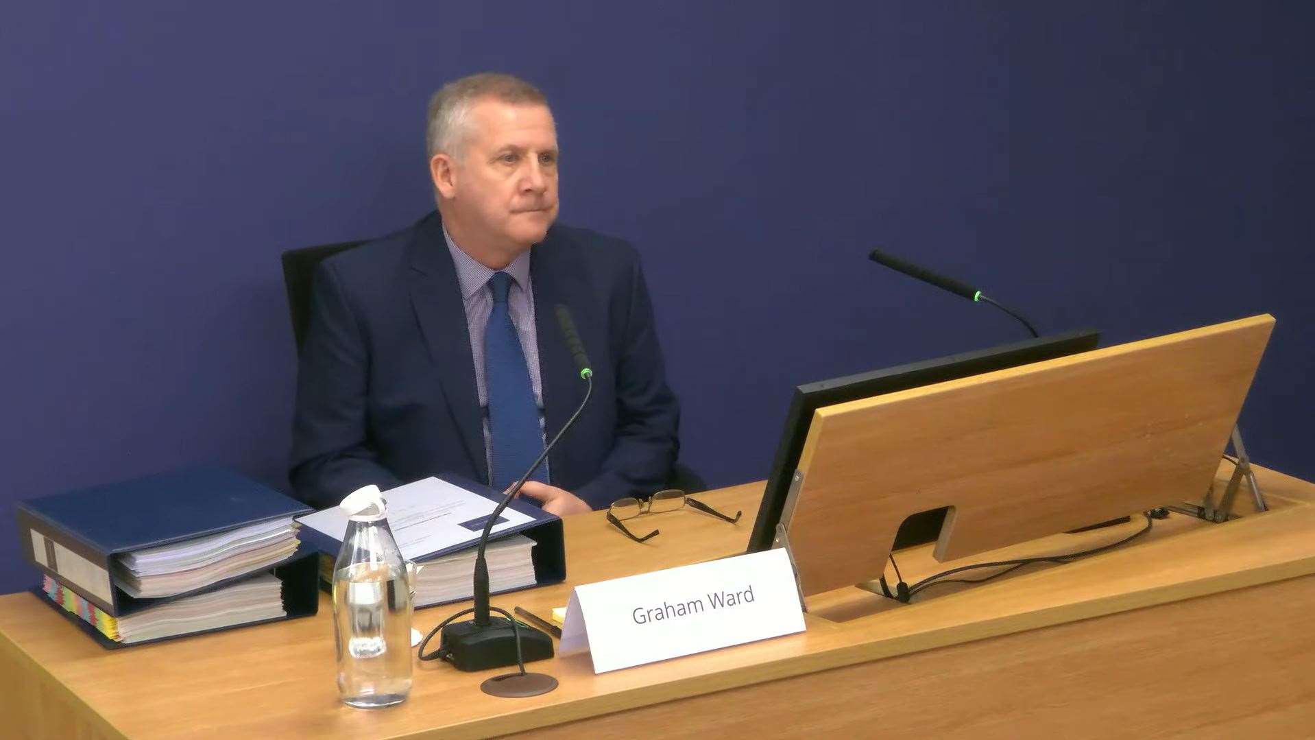 Graham Ward was a former security team casework manager and financial investigator (Post Office Horizon IT Inquiry/PA)