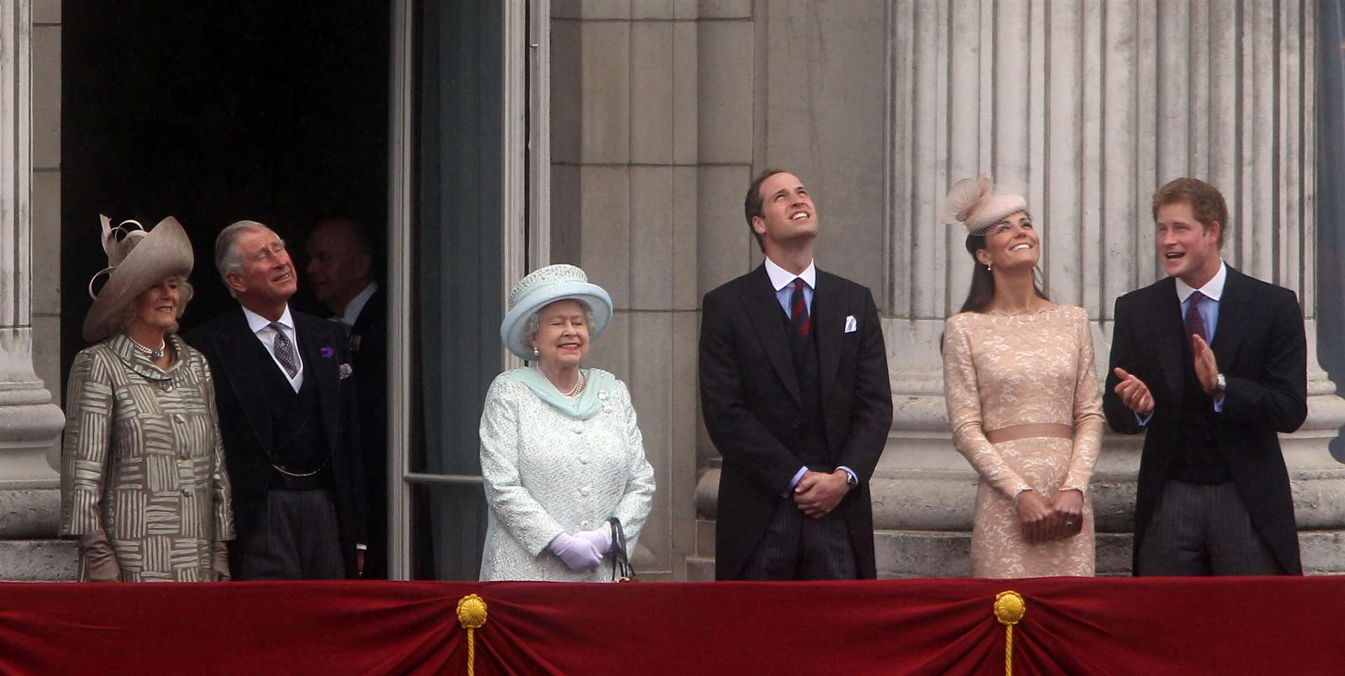 The Duke of Sussex during the Diamond Jubilee balcony appearance in 2012 (Lewis Whyld/PA)