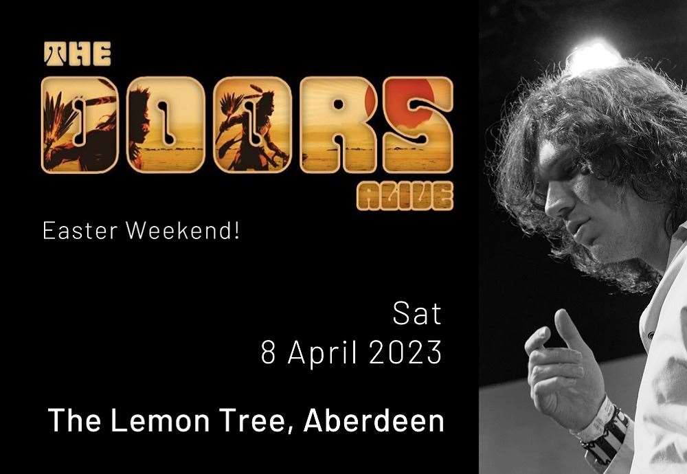 Tribute band The Doors Alive 2023 will be paying homage to the 1960s rock titans.