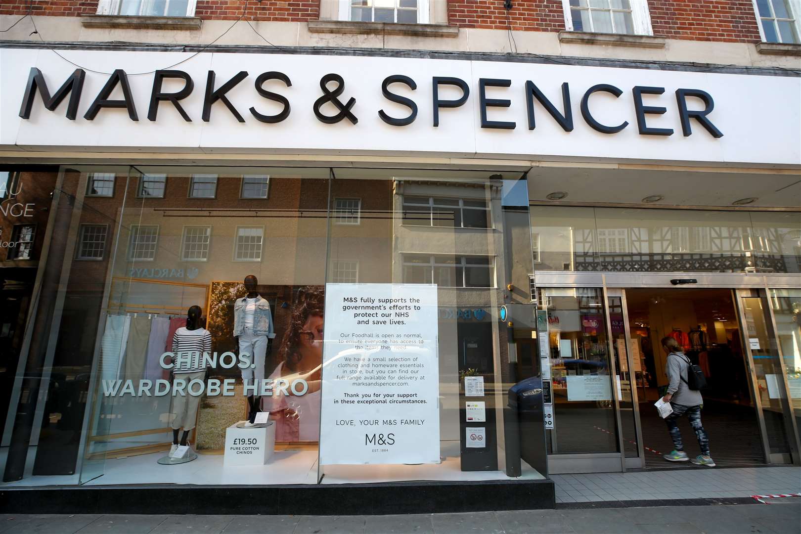 Marks & Spencer acquired the Jaeger brand and stock on Monday for an undisclosed sum (Nick Potts/PA)