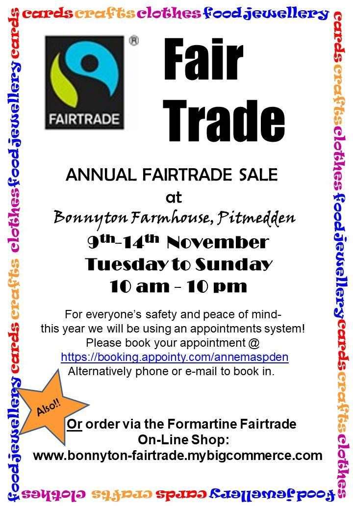 Fairtrade returns to Bonnyton Farm