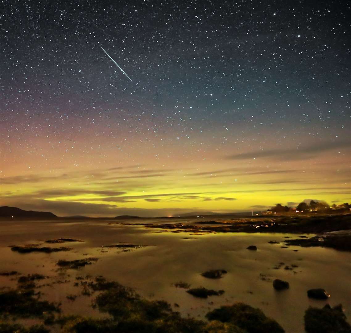 An Ardersier man captured an amazing night sky on the Isle of Skye.