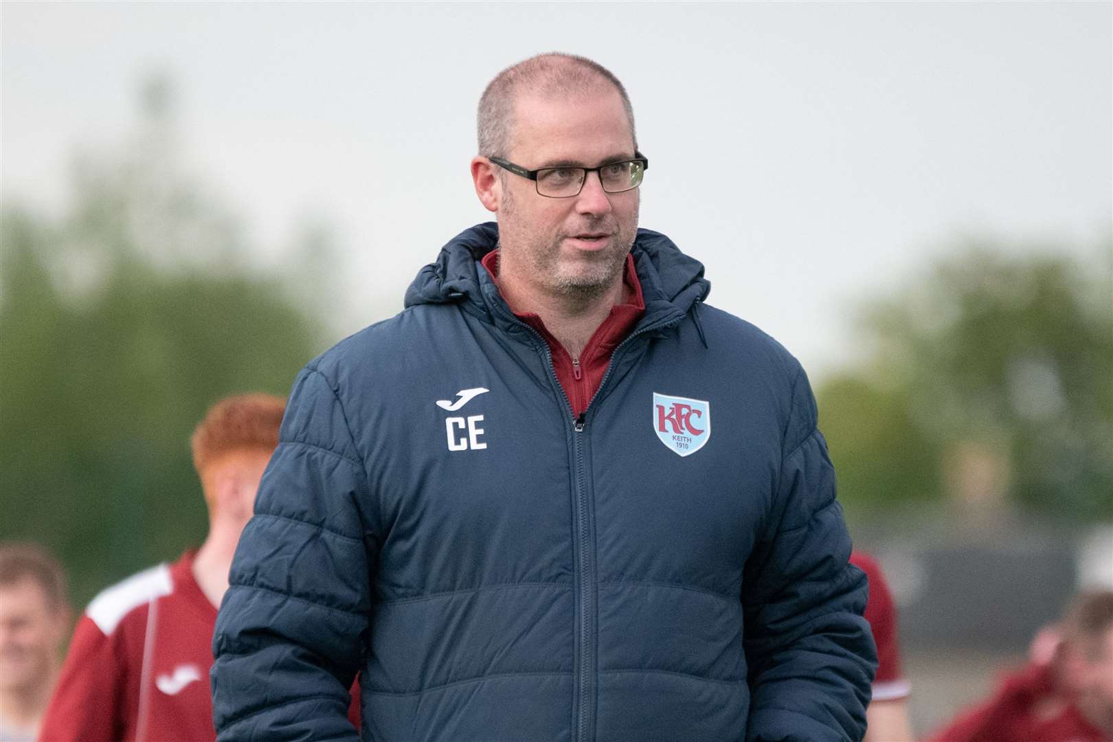 Keith manager Craig Ewen. Picture: Daniel Forsyth