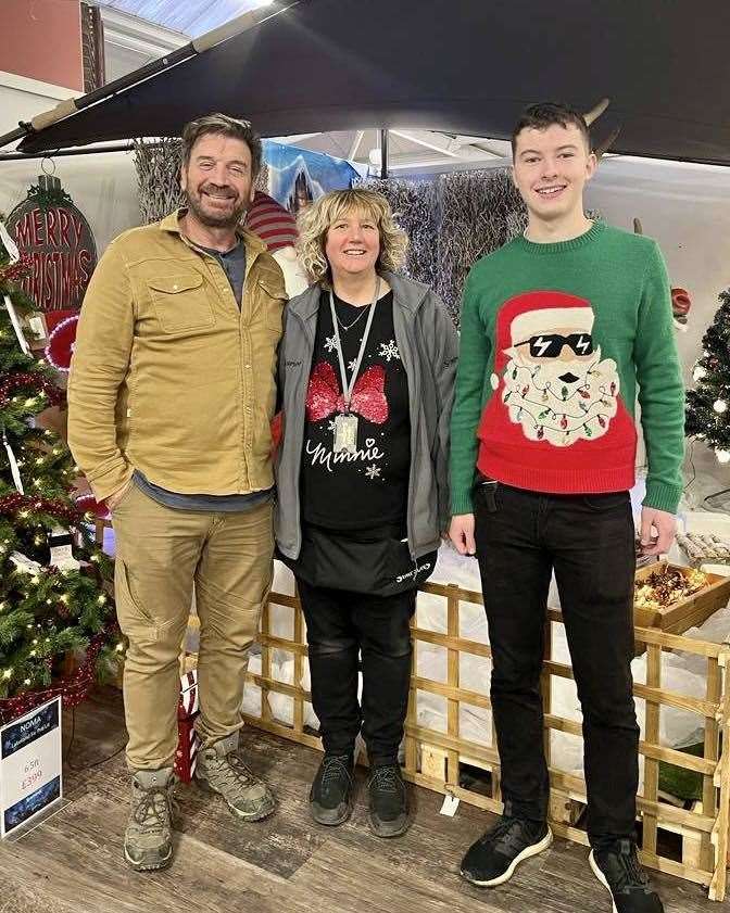 Staff at Happy Plant in Mintlaw got a surprise when Nick Knowles popped in.