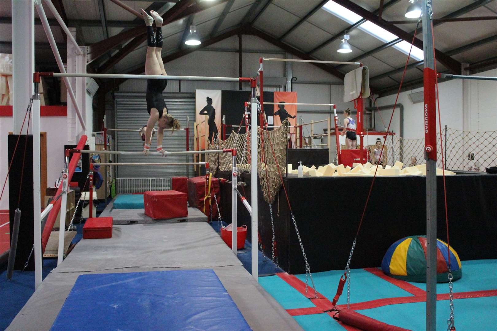 The building in Kintore provides new training facilities for the club's gymnasts.
