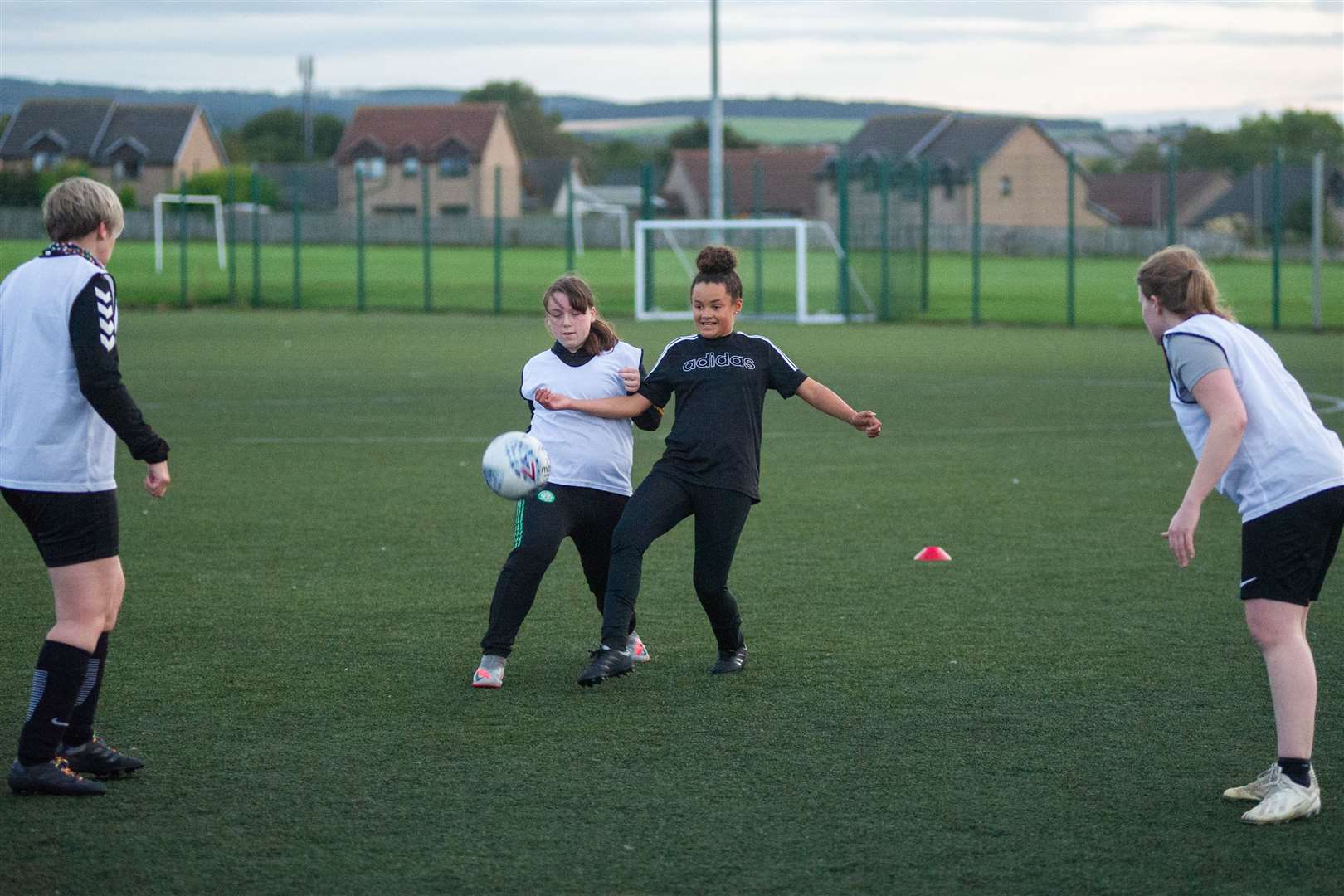 Buckie Ladies FC are raring to get back into league action after over a year. Picture: Daniel Forsyth