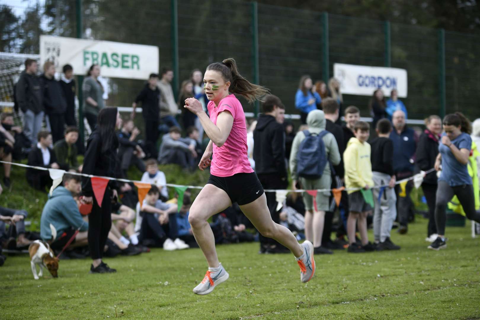 Sporting all-rounder Elspeth Cruickshank pictured in running action in 2022. Picture: Becky Saunderson