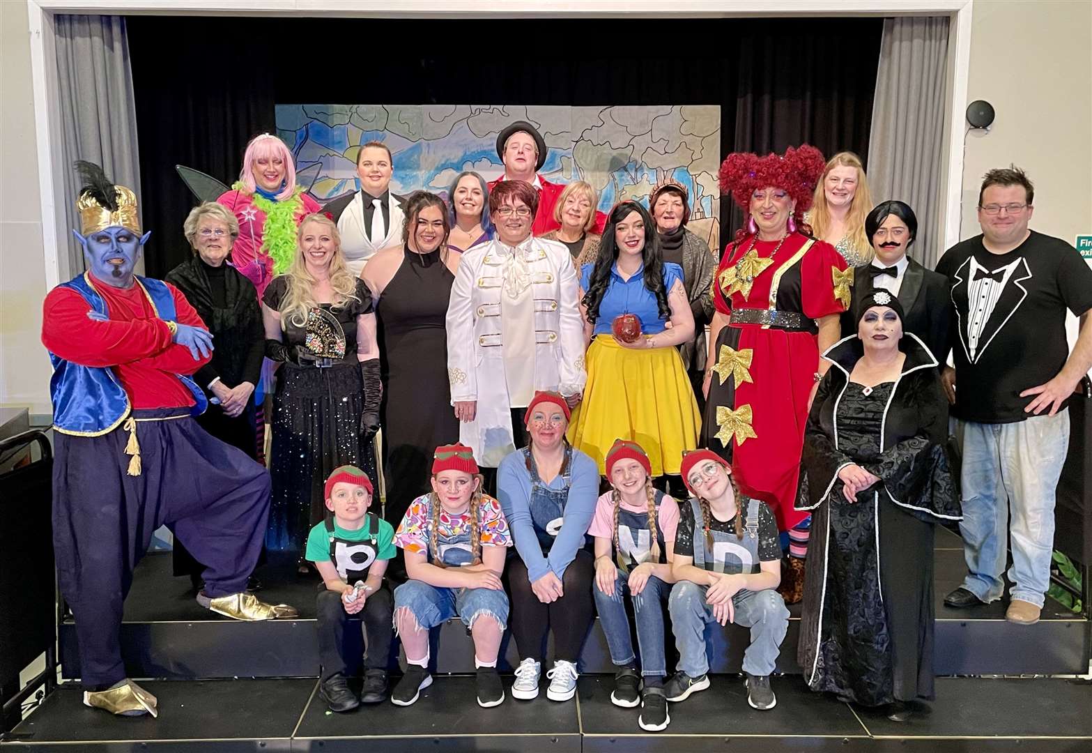 Ythan Amateur Dramatic Society performed Snow White, their first panto in Ellon at the Kirk centre. Picture: Phil Harman