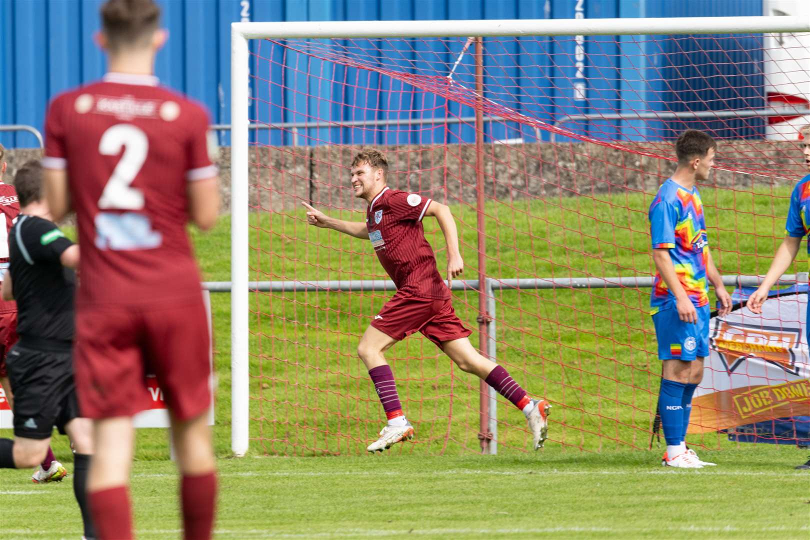 Jordan Cooper opened the scoring for Keith. Picture: Beth Taylor.