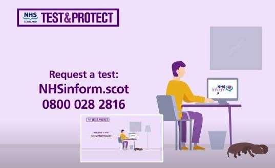 Advice on Test and Protect will go out to Grampian households from this week.