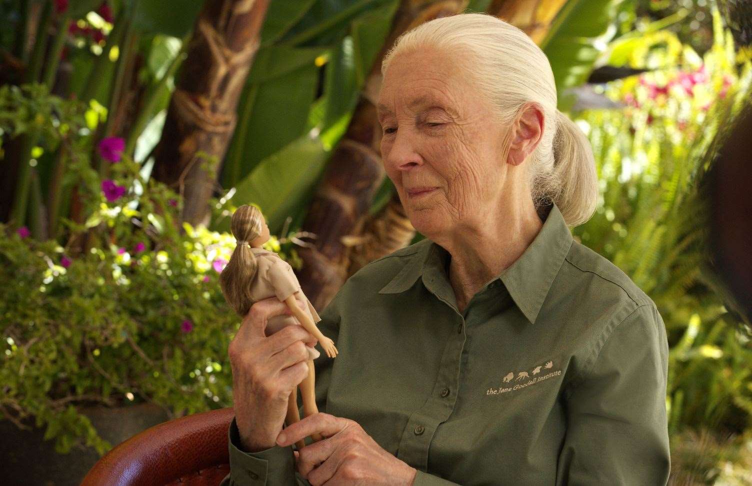 Dr Jane Goodall is a world-renowned primatologist (Mattel 2022)