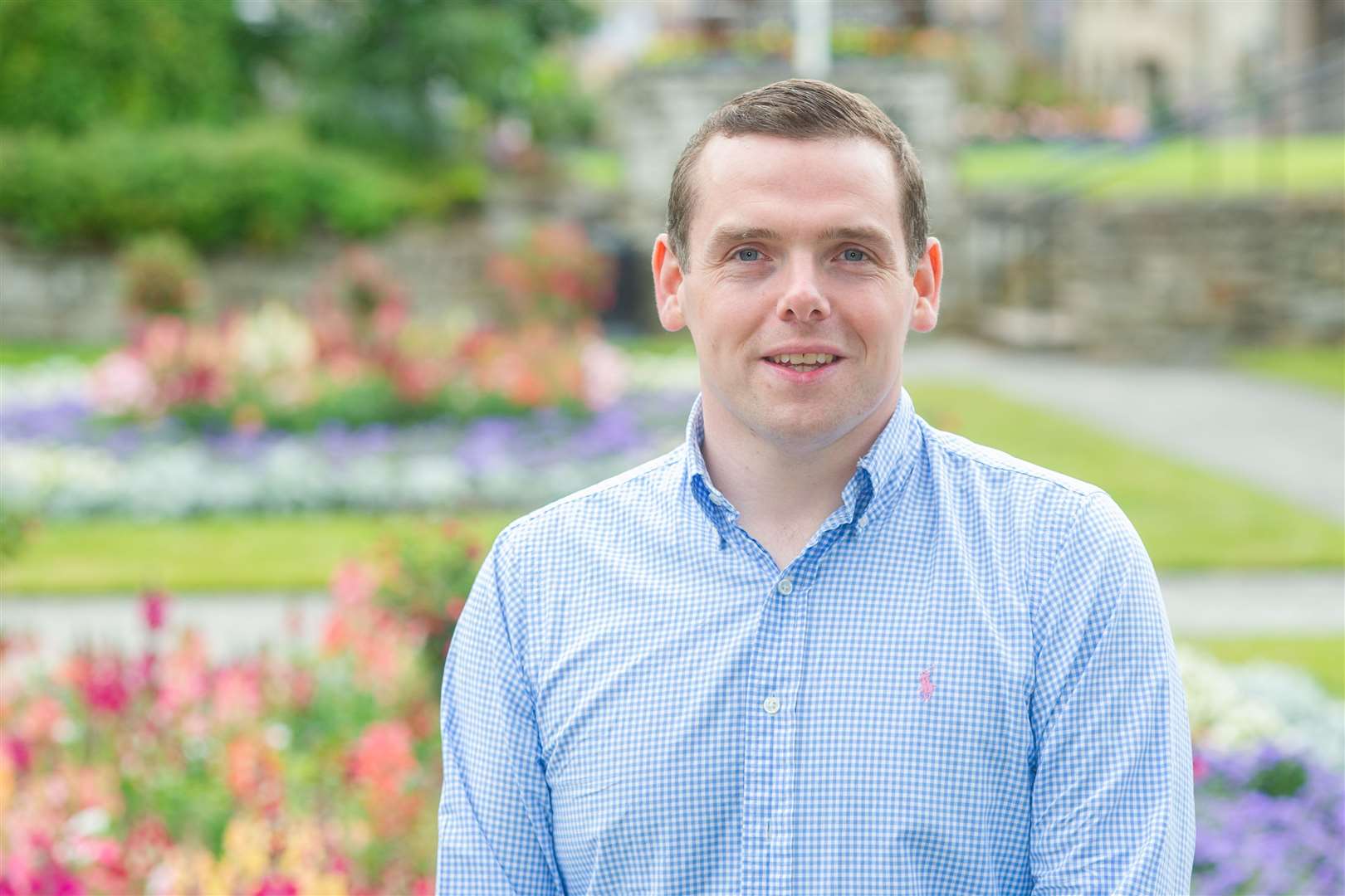 Moray MP Douglas Ross: Buckie Ladies are "real success story". Picture: Daniel Forsyth