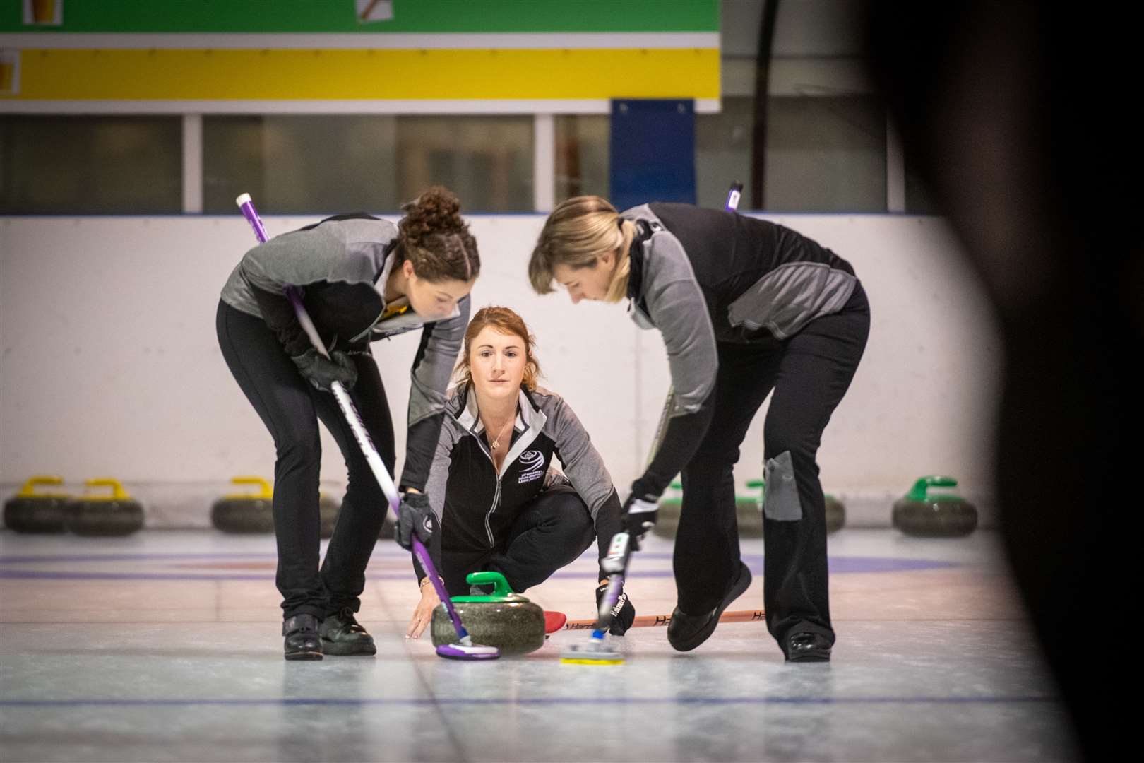 Curling action. Picture: Callum Mackay