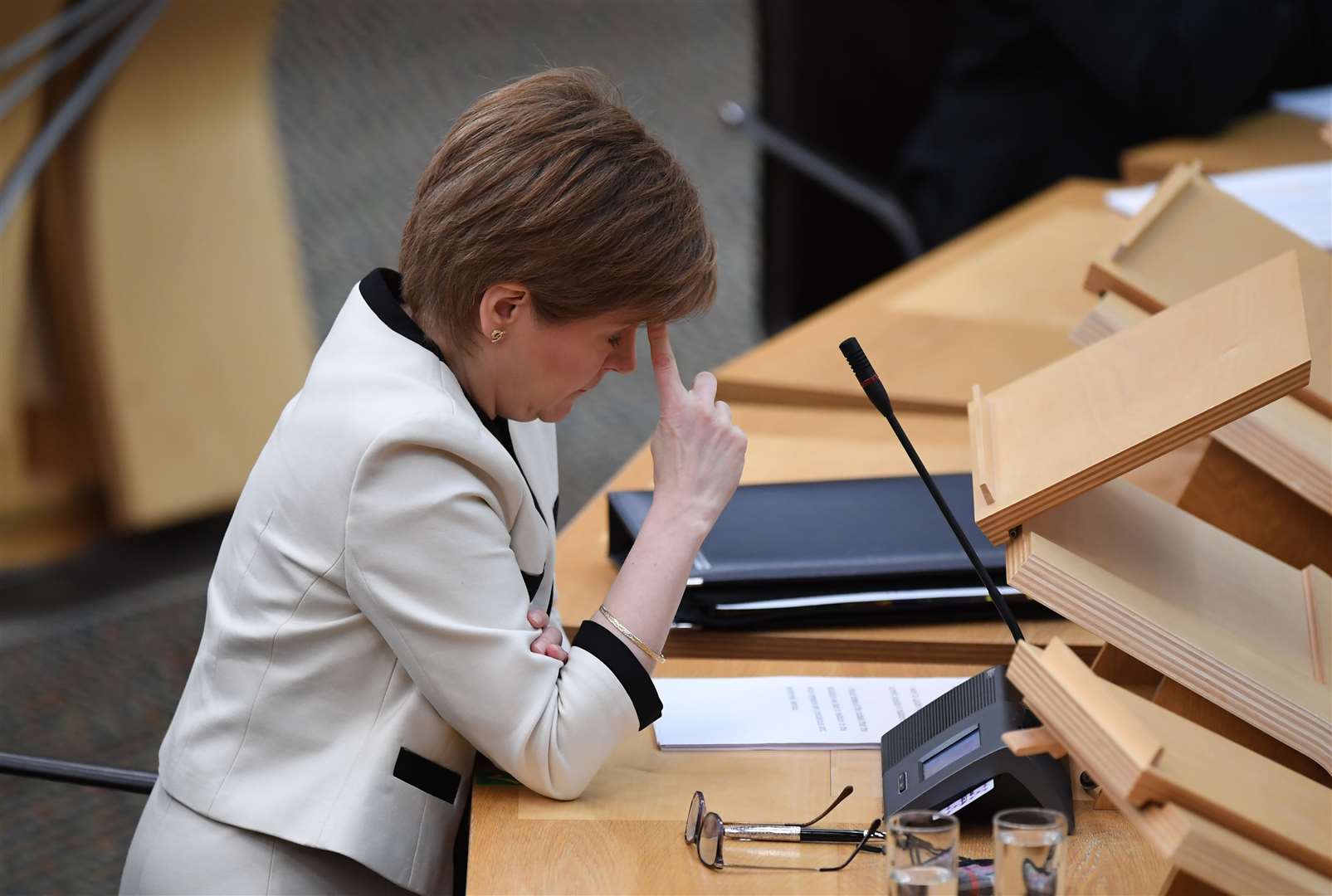 First Minister Nicola Sturgeon confirmed the current lockdown is being extended till at least the middle of February (Andy Buchanan/PA)