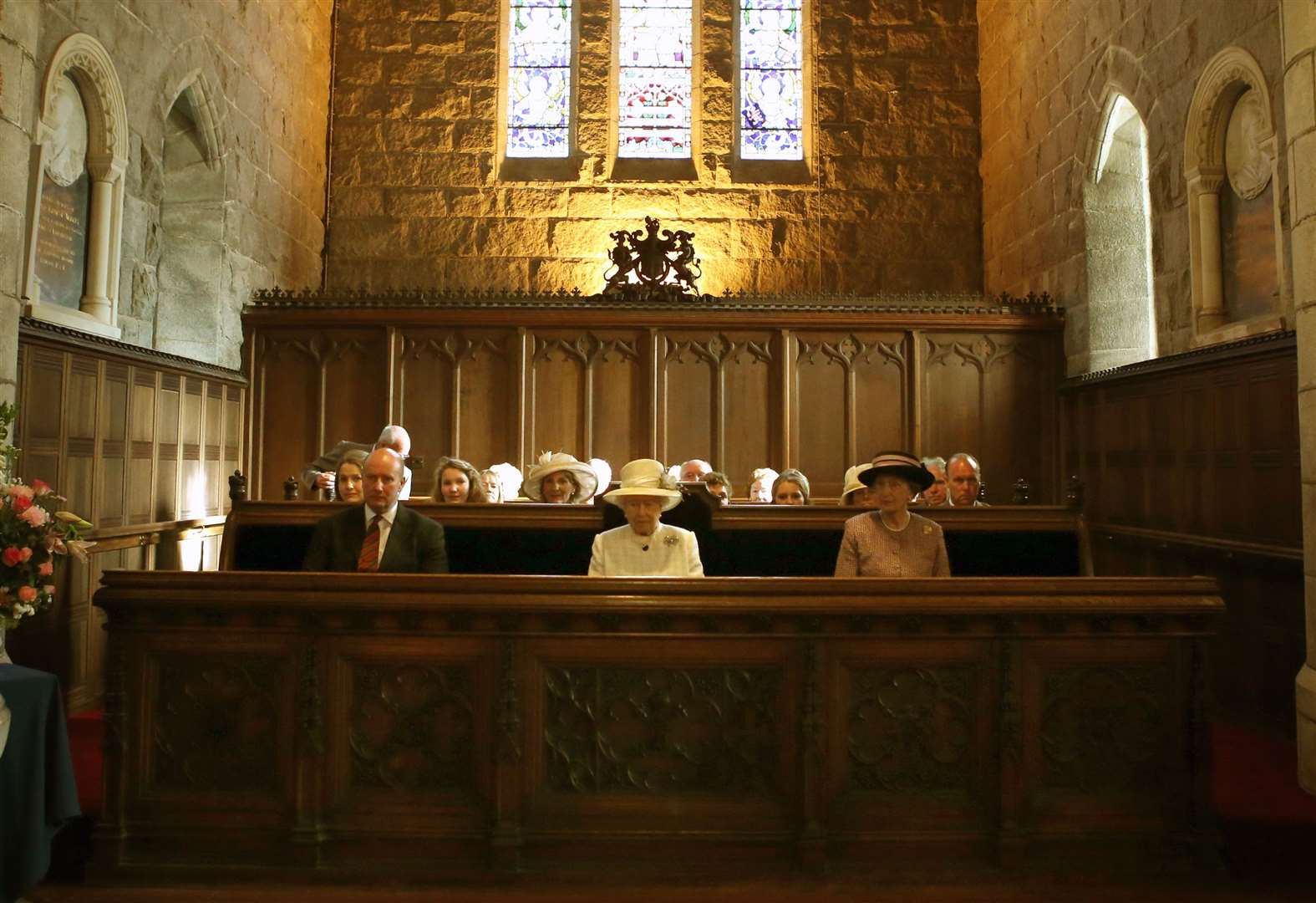The Queen often attended services at Crathie Kirk when she was at Balmoral (Andrew MIlligan/PA)