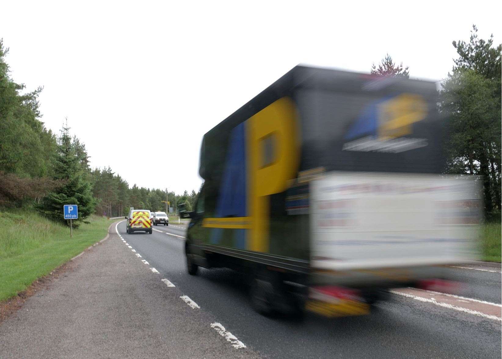 Under the proposals speed limits would be cut to 50mph on single-carriageway roads for cars and motorbikes, but increased by 10mph for goods vehicles.