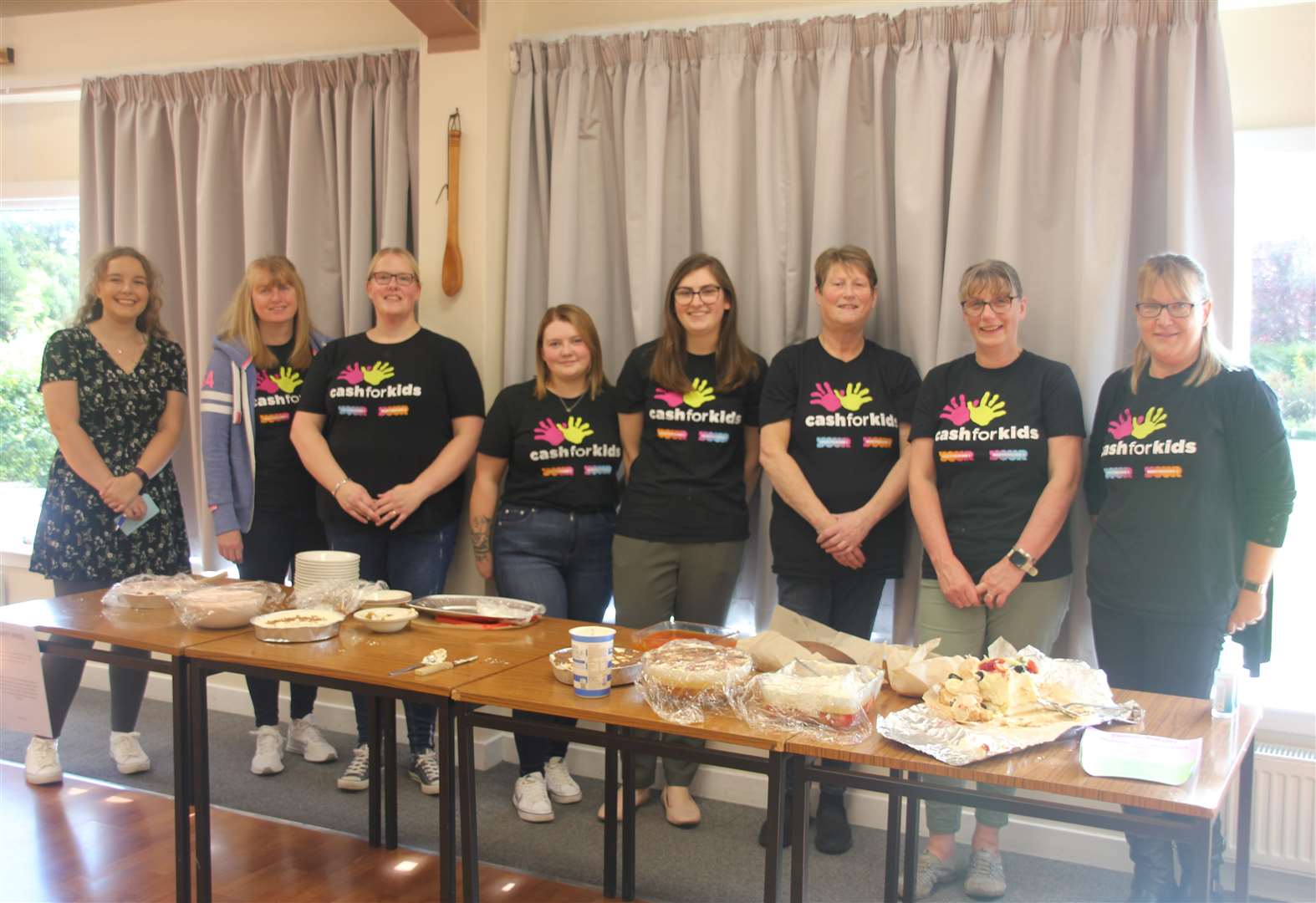 Soup and sweet organised by Tesco Turriff staff raises £530 for Cash For Kids