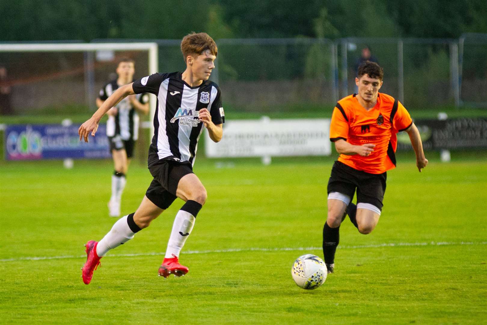 Fin Allen debuted for Elgin City's first team at the age of 16. Picture: Daniel Forsyth