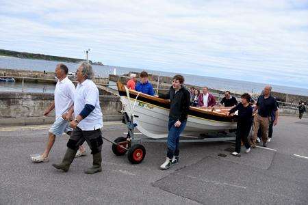 Cullen Sea School Skiff Launch